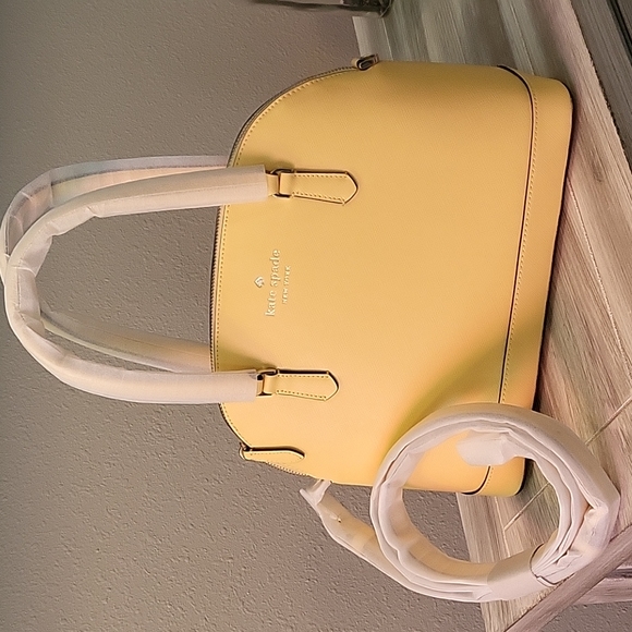 kate spade Handbags - Kate Spade Sadie Dome Satchel Color: Yellow / Daybreak ~ Gorgeous color NWT